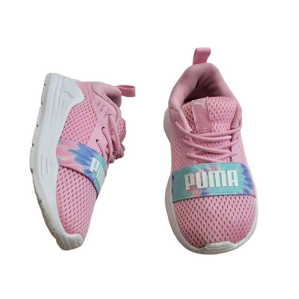 Puma pink sneakers shoes 7